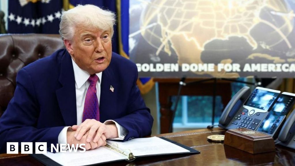 Trump unveils plans for 'Golden Dome' missile defence system