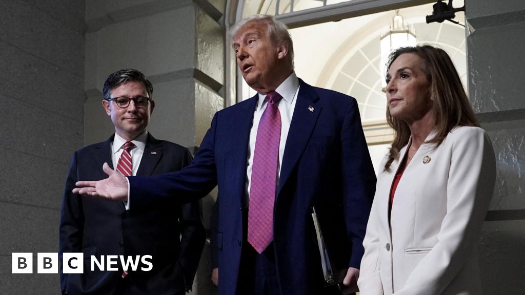 Trump pressures Republicans to back 'big beautiful bill'