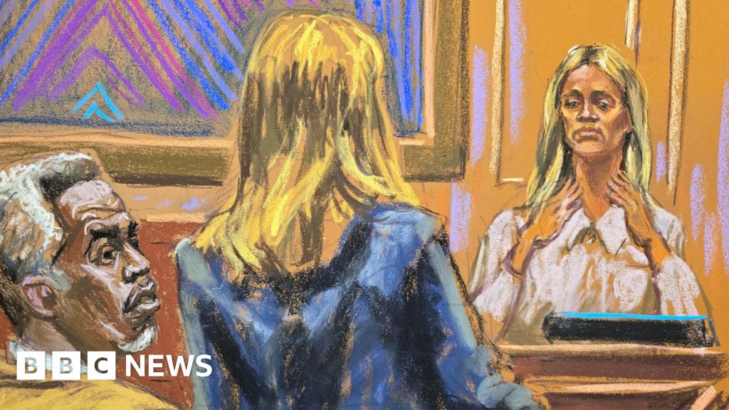 Diddy smashed Cassie Ventura's door with hammer, court told